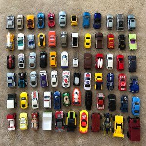 Lot of 71 Collectible Toy Cars - Matchbox, Hot Wheels, limited editions, etc